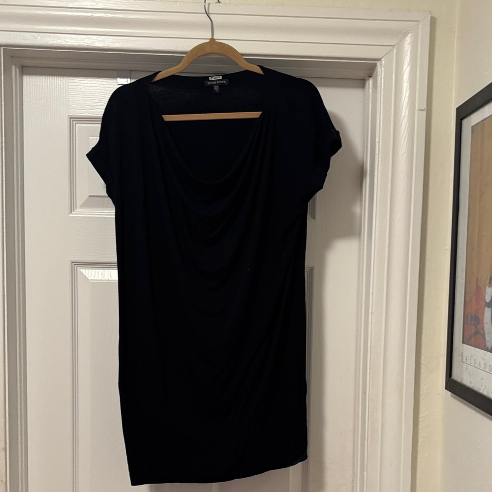 Eileen Fisher Black Mini Dress